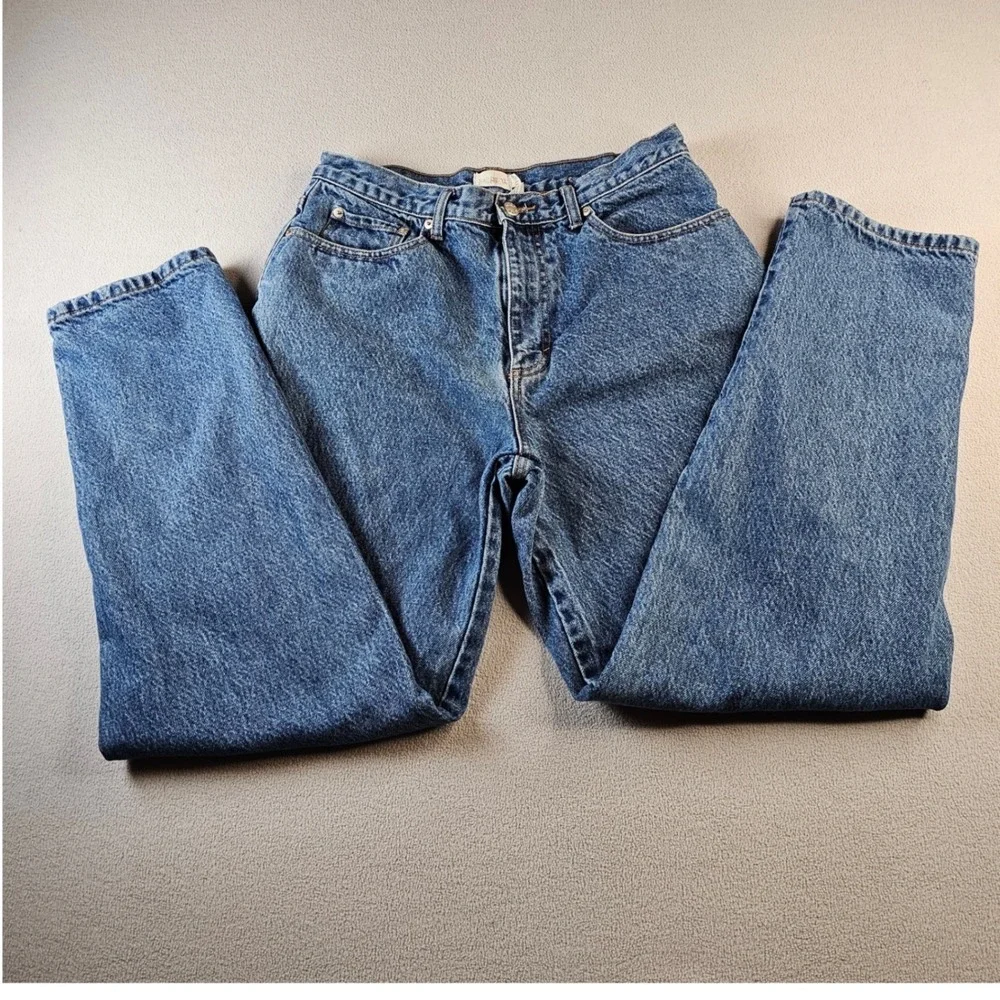 J.Crew Denim Jeans Men's‎ Size 33x32 Blue Straight Fit Plaid Lined Cotton